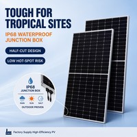 Bifaziales Solarmodul 85% Bifazialrate Beidseitige Stromerzeugung Erfassung von Reflektiertem Licht Mehr Leistungsausstoß für Solarsysteme