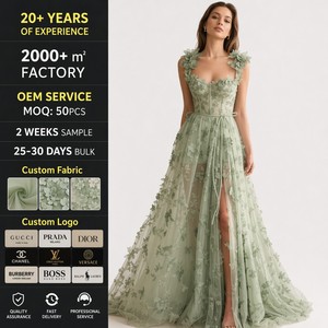 <span class=keywords><strong>Robe</strong></span> <span class=keywords><strong>de</strong></span> <span class=keywords><strong>soirée</strong></span> personnalisable 2026, style princesse, en dentelle, <span class=keywords><strong>longue</strong></span>, avec appliques 3D, bretelles spaghetti, coupe trapèze, pour bal <span class=keywords><strong>de</strong></span> promo - Product Image 1
