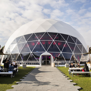 6M 8M 10M 12M 15M prix usine étanche résistance aux UV et couche d'isolation dôme tente camping pour station et hôtel - Product Image 6