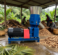 Machine à granulés d'aliments pour animaux SINCH, fiable et haute durabilité, capacité 500 kg/h, pour ferme avicole, fabrication d'aliments pour animaux à base d'alfalfa et de céréales