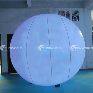 Lớn LED bãi biển bóng không thấm nước ngoài trời giáng sinh LED chiếu sáng quả bóng nổi LED Glow bóng cho hồ bơi và nước chơi - Product Image 1