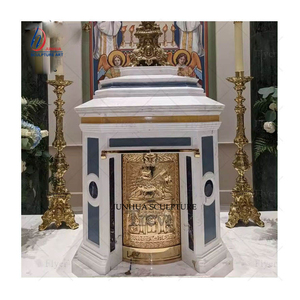 Tabernáculo de mármol religioso para <span class=keywords><strong>iglesia</strong></span>, decoración de restauración de <span class=keywords><strong>Iglesia</strong></span> personalizada de estilo europeo - Product Image 5