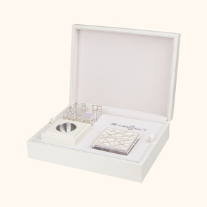 Set di Mobili di Lusso per la Casa, Scatola in Legno con Bruciatore in Pelle per Incenso, Decorazione per la Casa e Feste, con Certificato SABER - Product Image 3