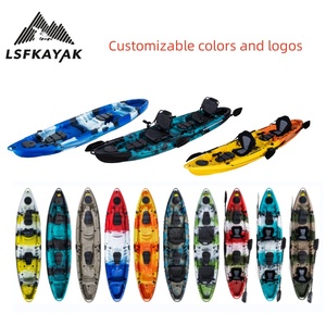 Kayak Familiar de 3 Personas en Oferta de Fábrica China, Material de Casco de HDPE/PE/Polietileno para Pesca y Recreación al Aire Libre - Product Image 3