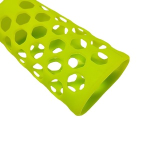 Silicone Insulation Cup Sleeve Anti Slip For Baby Bottle Sports Water Glass Cover Protective Sleeve With Hole Design - Product Image 1