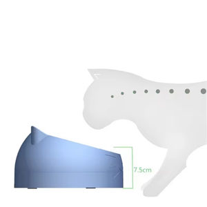 Comedero y Bebedero Plegable Portátil para Perros y Gatos, Base de Plástico, Acero Inoxidable, Diseño Inclinado de 15° - Product Image 5