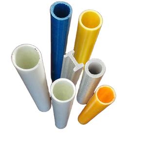 Tubo de perfil de pultrusión FRP de fibra de vidrio duradero - Product Image 1