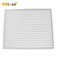 Nouvelle grille d'exclusion pour reine d'abeilles Witbee QE-5, excellente qualité, plastique blanc, 51x41cm, équipement d'apiculture, garantie 1 an