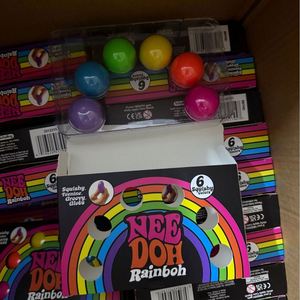 New <b>Product</b> Needoh rainbow Set Stress-relief Squeeze Toy Gift Box Mini Sensory Squishy Toy - Product Image 3
