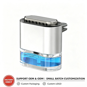 Difusor de Aroma para Auto, Mini, Metálico, Personalizable, con Clip para Ventilación, Botella de <span class=keywords><strong>Perfume</strong></span> Vacía, Lujoso, Ecológico, de Larga Duración - Product Image 1