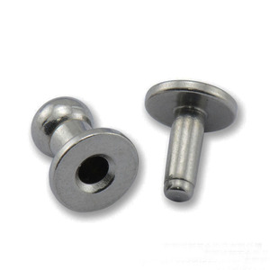 4Mm 5Mm 6Mm 7Mm 8Mm 9Mm 10Mm 12Mm Bạc Thép Không Gỉ Báo Chí Đinh Tán Trở Lại Vòng Nút <span class=keywords><strong>Stud</strong></span> Cho Da - Product Image 1