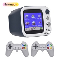 Console de jeu portable rétro Gamegaga H7 Mini TV avec écran HD de 3,5 pouces, 740 jeux, sans fil 2,4 GHz, autonomie de 5 heures, type-C, ABS