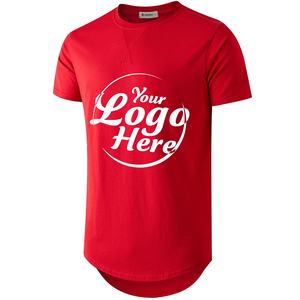 T-shirts unis surdimensionnés pour hommes 100% coton Streetwear Fashion commande en gros - Product Image 6