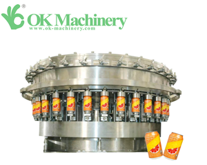 Ligne de fabrication et de remplissage automatique de canettes de soda PET pour boissons gazeuses, petite machine de remplissage de boissons gazeuses, prix <span class=keywords><strong>usine</strong></span> - Product Image 1