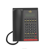 Téléphone fixe de bureau ABS Sachikoo SN-0009B personnalisé, très demandé, pour hôtels, foyers et bureaux
