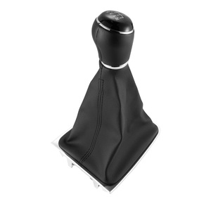 Poignée de levier de vitesse en cuir 5/6 vitesses pour Volkswagen Golf 7 GTI, ergonomique - Product Image 3