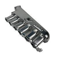 Collecteur d'admission en aluminium usiné CNC pour 2JZ GTE - Pièce moteur personnalisée