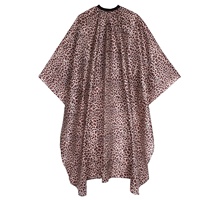 Beckon Custom Cape de Coiffure Professionnelle Imperméable en Polyester avec Encolure Élastique