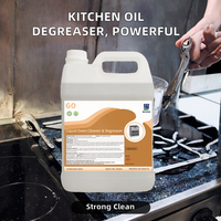 Dégraissant jetable professionnel pour cuisine domestique, élimine les graisses tenaces, liquide de nettoyage puissant multi-usages, nettoyant pour four