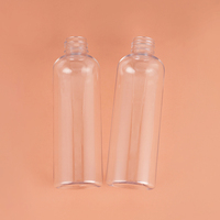 Bouteille d'emballage cosmétique en plastique transparent vide pour animaux de compagnie personnalisée bouteille de pulvérisation de brouillard désinfectant avec pompe à gâchette