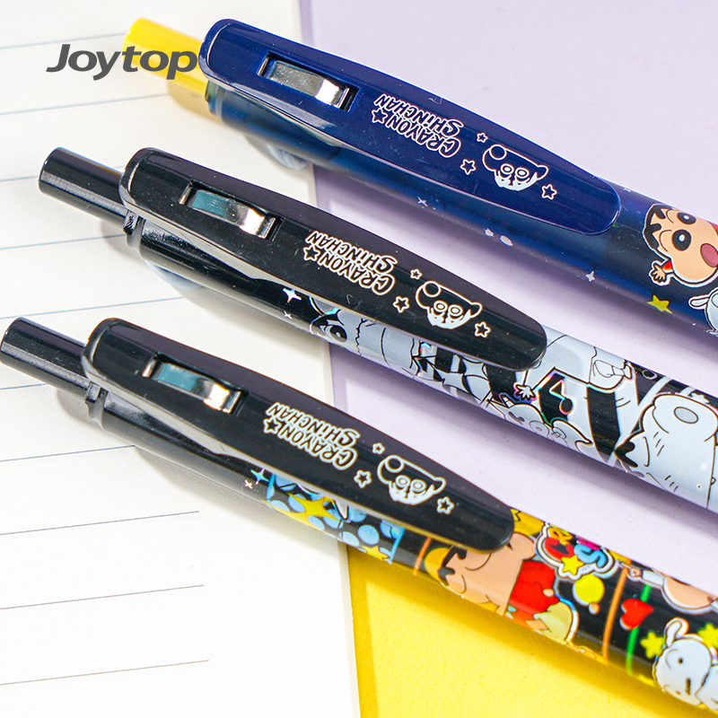 Joytop Crayon Shinchan Gel Pen Set - Cute & Smooth Writing