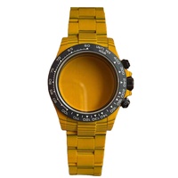 Boîtier de montre et bracelet en fibre de carbone multicolores de qualité supérieure Xinying 44 mm pour Cosmograph pour 4130 automatique RL-116515