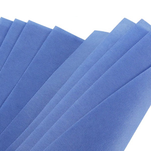 Bán buôn 45gsm 50*50cm <span class=keywords><strong>smmms</strong></span> Spun trái phiếu y tế không dệt vải không thấm nước và chống tĩnh ren cho y tế đóng gói - Product Image 3