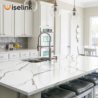 Wiselink 12mm, feuille acrylique décorative de surface solide blanche de haute qualité feuille de faux albâtre feuille de marbre de culture