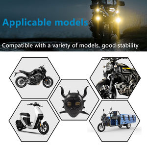 Nouveau design 12V 40W 6000 lm H4 Phare de moto LED haute puissance à montage universel, projecteur blanc 6000K-6500K Mini pour conduite - Product Image 6