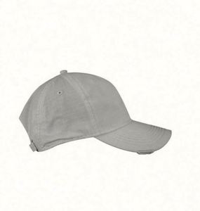 Vintage White Cotton Baseball Cap Custom Dad <b>Hats</b> with Embroidered Letters and Metal Buckle Back Closure Custom Logo - Product Image 3