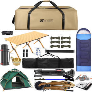 Lkhu Outdoor Camping Storage Bag 77L+ Waterproof Foldable <b>Backpack</b> With Detachable Handles For Travel And Picnic Use - Product Image 1