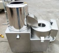 Plantaardige Verwerkingsapparatuur Aardappelwas-En Snijmachines Professionele Aardappelwas-En Snijmachine