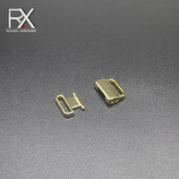Hebilla de Metal de Aleación de Zinc de 10 mm para Traje de Baño, Tirantes de Ropa y Accesorios de Conexión para Maquillaje