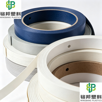 Bande de chant PVC polyvalente à grain personnalisé, vente directe usine, pour l'étanchéité des chants de meubles résidentiels