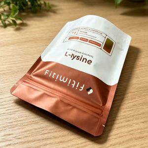 Custom Printed Moisture Proof Mylar Bags Stand up Small Pouch Aluminum Foil for Food Dietary Supplement Packaging - Product Image 4