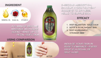 Huile de massage nourrissante à la rose 1L, huile essentielle végétale naturelle pour l'aromathérapie relaxante et les soins de la peau