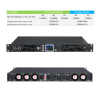 Amplificateur SiC 2 canaux pour caisson de basses, amplificateur DSP classe D 4200W, amplificateur professionnel pour caisson de basses / amplificateur numérique