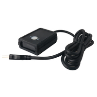 Lecteur de codes-barres à montage fixe Dyscan DF4200S 1D 2D CMOS Module de numérisation USB &TTL pour kiosque tourniquet paiement mobile