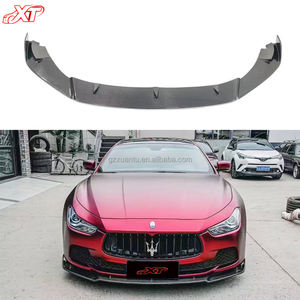 Lèvre avant en Fiber de carbone de haute qualité pour <span class=keywords><strong>Maserati</strong></span> Ghibli 14-23 Trofeo mise à niveau pare-chocs avant menton Spoiler BodyKit - Product Image 1