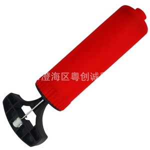 Portable Manual Air Pump For Soccer Balls Syringe Type Inflator Large Size Metal Needle Unisex - Product Image 5