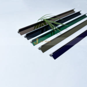 EX022 Modern Metal T Channel Tile Trims Stainless Steel Edge Trim <b>Strip</b> Waterproof Durable Ceramic <b>Floor</b> <b>Transition</b> - Product Image 5