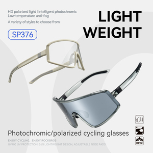 <span class=keywords><strong>ROCKBROS</strong></span>-<span class=keywords><strong>Gafas</strong></span> de ciclismo polarizadas para hombre y mujer, que cambian de color, antiniebla, miopía, parabrisas deportivo para uso informal y al aire libre - Product Image 2