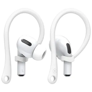 Zachte Siliconen Anti Verloren Haak Oortelefoon Voor Apple Airpods Draadloze Hoofdtelefoon Oordopjes Oor Tips Band Gift