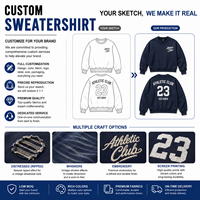 Sweat à capuche surdimensionné personnalisable de haute qualité sans cordon, impression personnalisée, molleton français épais