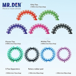 Dental 1040 O-Ringe Elastische Kraft kette offen/geschlossen/kontinuierlicher Tyä dische Verbrauchs materialien - Product Image 3