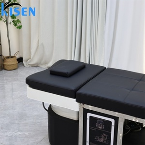 KISEN Factory Wholesale Luxury Salon Equipment Japanese Head Spa Massage <b>Bed</b> Beauty Salon Hair Washing Head Spa Shampoo <b>Bed</b> - Product Image 6