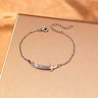 Ensemble collier et bracelet en acier inoxydable avec calligraphie arabe islamique, bijoux religieux assortis pour hommes et femmes