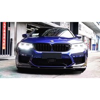 Spoiler Diffuser Bibir Depan BodyKit Serat Karbon 3D Forged Gloss Finish dengan Presisi Tinggi untuk BMW M5 F90