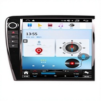 Lecteur multimédia embarqué 1DIN pour tableau de bord Android 13 YLD 12,1 pouces pour Jaguar XJ XJL 2010-2017, GPS, radio, CarPlay, Android Auto