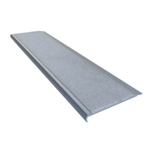 Nez de marche blanc antidérapant en carbure de silicium, marches d'<span class=keywords><strong>escalier</strong></span> en aluminium, bordure d'<span class=keywords><strong>escalier</strong></span>, bordure métallique en forme de nez de bœuf pour <span class=keywords><strong>escalier</strong></span> - Product Image 3